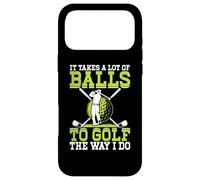 Carcasa para iPhone 17 Pro MAX It Takes A Lot of Balls To Golf The Way I Do