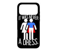 Carcasa para iPhone 17 Pro MAX It Was Never A Dress Poder Mujeres superhéroes Feminismo