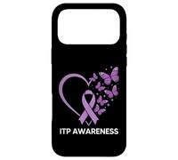 Carcasa para iPhone 17 Pro MAX ITP Conciencia Corazón Inmune Trombocitopenia Cinta Púrpura
