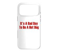 Carcasa para iPhone 17 Pro MAX It's A Bad Day To Be A Hot Dog 4 de Julio Funny Hot Dog