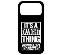 Carcasa para iPhone 17 Pro MAX It's A Dwight Thing You Wouldn't Understand First Name