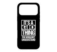 Carcasa para iPhone 17 Pro MAX It's A GIO Thing You Wouldn't Understand First Name