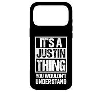 Carcasa para iPhone 17 Pro MAX It's A Justin Thing You Wouldn't Understand