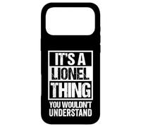 Carcasa para iPhone 17 Pro MAX It's A Lionel Thing You Wouldn't Understand - First Name