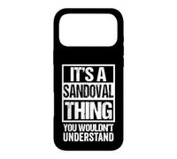 Carcasa para iPhone 17 Pro MAX It's A Sandoval Thing You Wouldn't Understand Surname Name