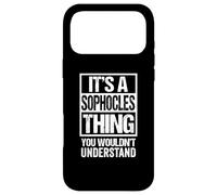 Carcasa para iPhone 17 Pro MAX It's A Sophocles Thing You Wouldn't Understand First Name