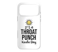 Carcasa para iPhone 17 Pro MAX It's a Throat Punch Kind of Day Its a Throat Punch Kinda Day