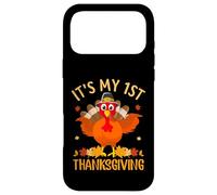 Carcasa para iPhone 17 Pro MAX It's My 1st Thanksgiving Turkey Thankful For Family