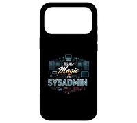 Carcasa para iPhone 17 Pro MAX It's Not Magic It's SysAdmin Funny IT Tech Administrator