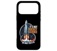 Carcasa para iPhone 17 Pro MAX It's Not Rocket Science Funny Space Launch Design