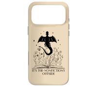 Carcasa para iPhone 17 Pro MAX It's Too Nonfictiony Outside Book Dragon Reading Fantasy Era