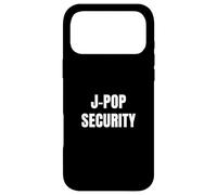 Carcasa para iPhone 17 Pro MAX J-Pop Security - Disfraz Divertido de Halloween para mamá y papá