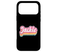 Carcasa para iPhone 17 Pro MAX Jackie Nombre Chica Vintage 70s 80s Personalizado