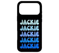 Carcasa para iPhone 17 Pro MAX Jackie Retro Name Stack Design