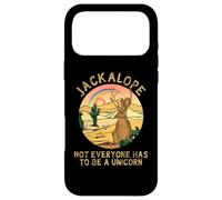 Carcasa para iPhone 17 Pro MAX Jackrabbit Everyone Has To Be A Unicorn Rainbow Jackalope