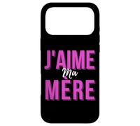Carcasa para iPhone 17 Pro MAX J'aime Ma Mère Mère Meilleur Francés Mamá Cadeau De Fête Des Mères