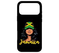Carcasa para iPhone 17 Pro MAX Jamaican Girl Jamaica Bandera Orgullosa Afro Jamaicana Mujeres