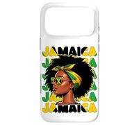 Carcasa para iPhone 17 Pro MAX Jamaican Girl Jamaica Bandera Orgullosa Afro Jamaicana Mujeres