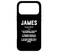 Carcasa para iPhone 17 Pro MAX James Definition Funny Talented Great Cosplay James Jimmy