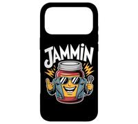 Carcasa para iPhone 17 Pro MAX Jammin Cool Jam Jar con micrófono Divertido