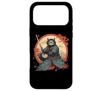 Carcasa para iPhone 17 Pro MAX Japanese Art Cat Ninja Ukiyo-e Anime Samurai Cat Camiseta
