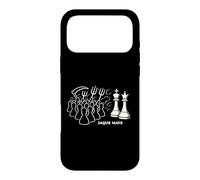 Carcasa para iPhone 17 Pro MAX Jaque Mate Ajedrez Estrategia Regalo para Ajedrecistas