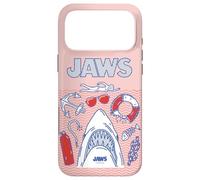 Carcasa para iPhone 17 Pro MAX Jaws 50th Anniversary Poster Americans Style 2-Sided