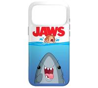 Carcasa para iPhone 17 Pro MAX Jaws 50th Anniversary Poster Cartoon Style Front & Back