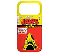 Carcasa para iPhone 17 Pro MAX Jaws 50th Anniversary Poster Comic Book Style Front & Back