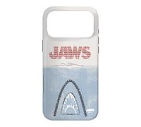 Carcasa para iPhone 17 Pro MAX Jaws 50th Anniversary Poster Text Art Style Front & Back
