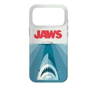 Carcasa para iPhone 17 Pro MAX Jaws 50th Anniversary Poster Vector Front & Back