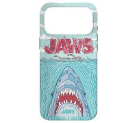 Carcasa para iPhone 17 Pro MAX Jaws 50th Anniversary Poster Wavy Terror Front & Back