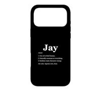 Carcasa para iPhone 17 Pro MAX Jay Is A Legend Dictionary Definition Funny Saying