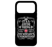 Carcasa para iPhone 17 Pro MAX Jayde Nombre Es Una Cosa Jayde Que No Entenderías