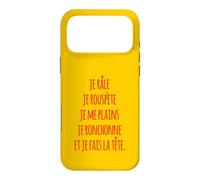 Carcasa para iPhone 17 Pro MAX Je râle je rouspète je me Plains je ronchonne fais la tête