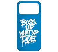 Carcasa para iPhone 17 Pro MAX Jefe Up What Up Doe | Divertido Detroit Michigan