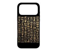 Carcasa para iPhone 17 Pro MAX Jeroglíficos egipcios Símbolos Antiguo Egipto Faraón Cultura