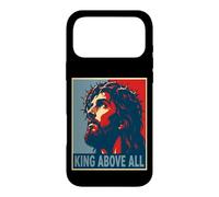 Carcasa para iPhone 17 Pro MAX Jesucristo Rey sobre Toda Fe Cristiana
