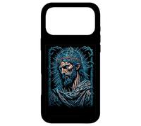 Carcasa para iPhone 17 Pro MAX Jesus Face Crown of Thorns God Bible Christian Easter