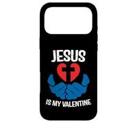 Carcasa para iPhone 17 Pro MAX Jesus is My Valentine Funny Valentines Loves Christ Love Day