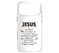 Carcasa para iPhone 17 Pro MAX Jesus is The Messiah Mighty God Beautiful Savior Lamb of God
