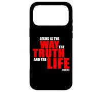 Carcasa para iPhone 17 Pro MAX Jesus is The Way The Truth and The Life - John 14:6 Bible