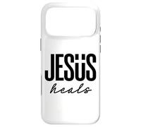 Carcasa para iPhone 17 Pro MAX Jesús Sana la fe Cristiana Salvador religioso