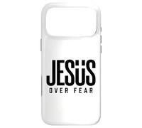 Carcasa para iPhone 17 Pro MAX Jesús sobre el Miedo Fe estética Cristiana