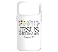 Carcasa para iPhone 17 Pro MAX Jesus The Name Above All Names Christian Philippians 2 9-11