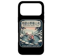 Carcasa para iPhone 17 Pro MAX Jigokudani Snow Onsen Monkeys Nagano Park Japón Souvenir