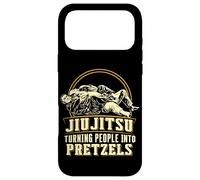 Carcasa para iPhone 17 Pro MAX Jiu Jitsu Convirtiendo a la Gente en Pretzels Artes Marciales Divertidas