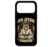 Carcasa para iPhone 17 Pro MAX Jiu Jitsu Fighter Tiger Artes Marciales Brasileñas BJJ