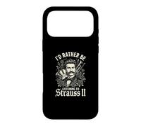 Carcasa para iPhone 17 Pro MAX Johann Strauss Compositor Pianista
