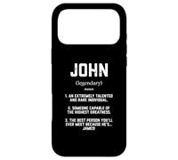 Carcasa para iPhone 17 Pro MAX John Definition Funny Talented Great Cosplay For Johnny
